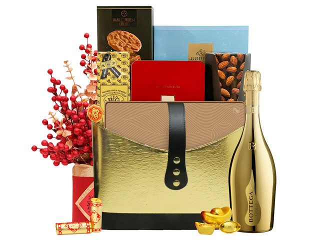 CNY Gift Hamper - CNY Gift Hamper Mailable to China 1227A6 - CHW1227A6 Photo