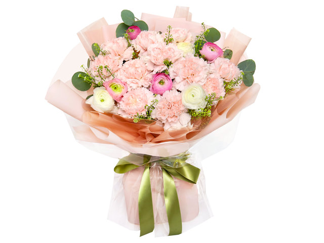 Florist Flower Bouquet Mothers Day Carnation Flowers Bouquet Gz01 Mr0303a3 Give T