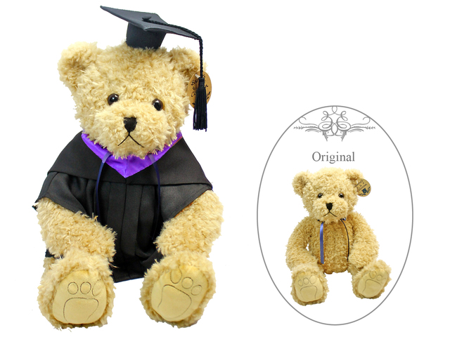 Florist Gift - Barnes & Coleman Graduation Light Brown Teddy Bear - L178156 Photo