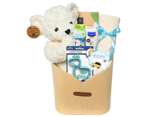 New Born Baby Gift - New Born Baby Toy & Tool Gift Hamper NB19 - BY0310A3 Photo