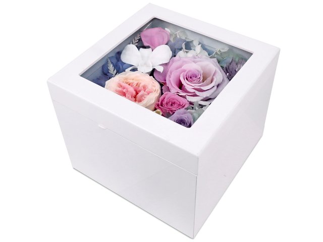 Preserved Forever Flower - Preserved & Dried Flower Music Box M65 - PR0103A5 Photo