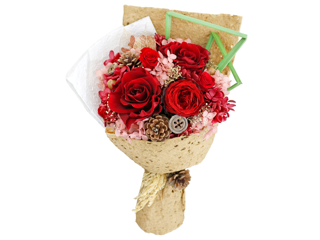 Preserved Forever Flower - The Moment with U Preserved Flower Bouquet M22 - L36514429 Photo