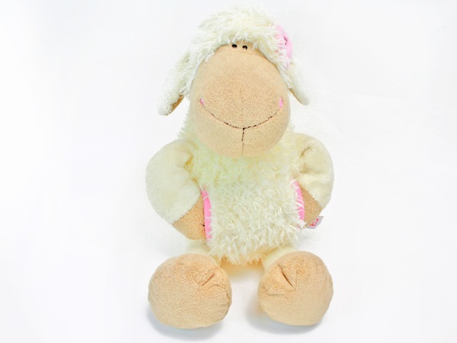 Teddy Bear n Doll - Nici Sheep with Pockets - L24273 Photo