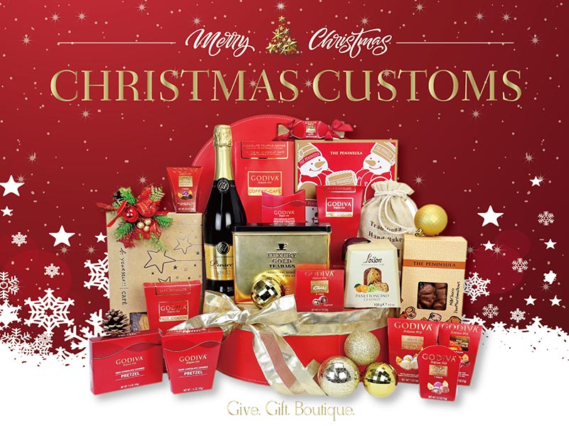 Christmas Customs - Give Gift Boutique Flower Shop